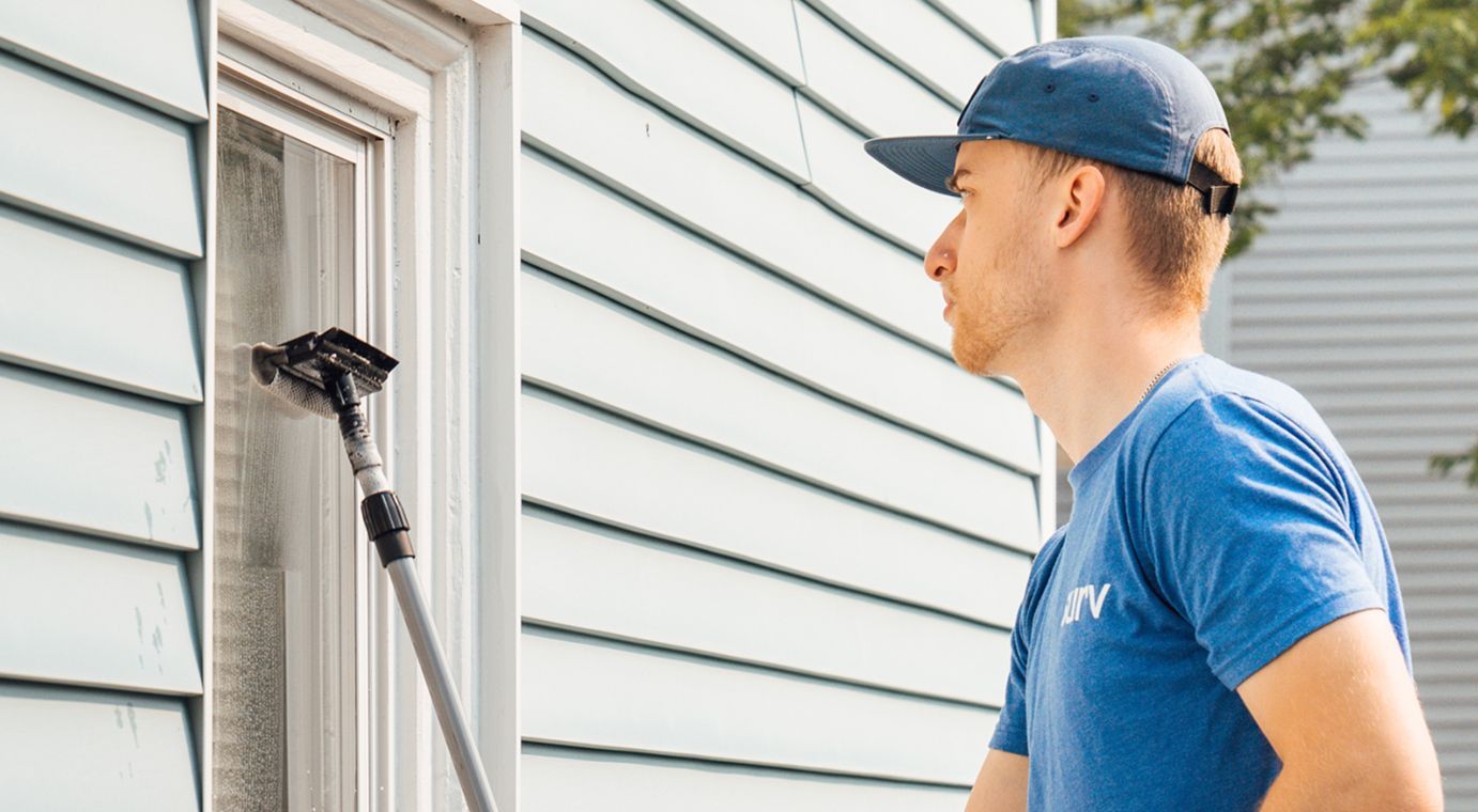 Washing windows
