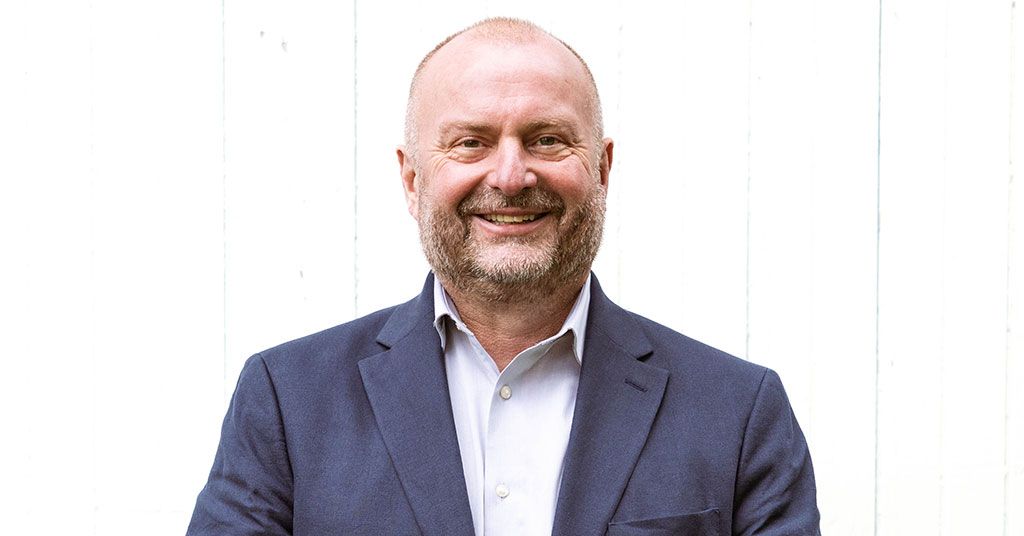 man smiling
